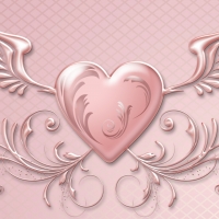 Pink Winged Valentine