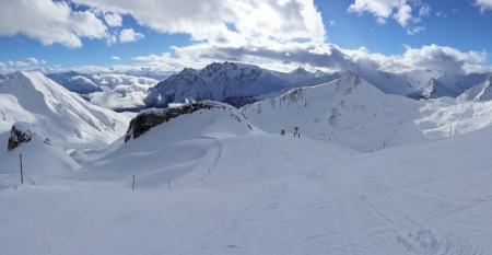 Snowy Mountains - nature, snow, winter, alps, mountains