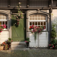 Restaurant entrance