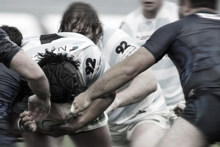 Mischia - players, sport, winter, rugby