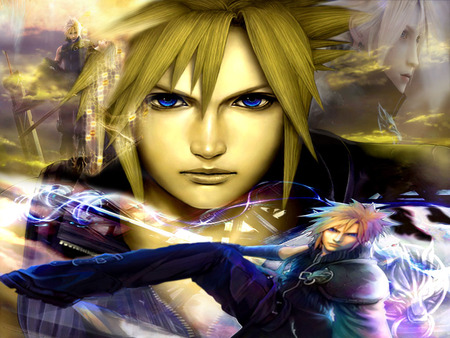 Cloud Strife - fenrir, ff7, cloud, cloud strife