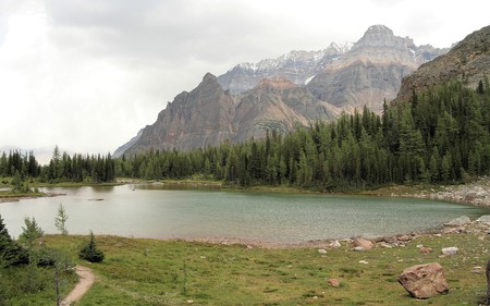 Beautiful Lake with mountain - lake, landscape, mountain