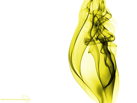 Yellow Abstract - smoke, yellow