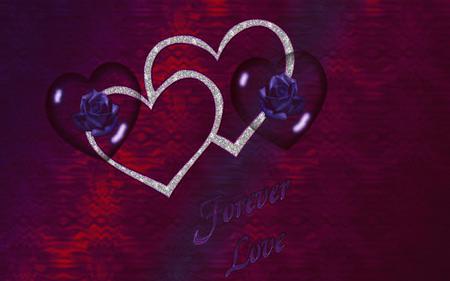 Forever love - love, hearts