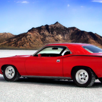 Boniville Salt Flats Utah 440 Cuda