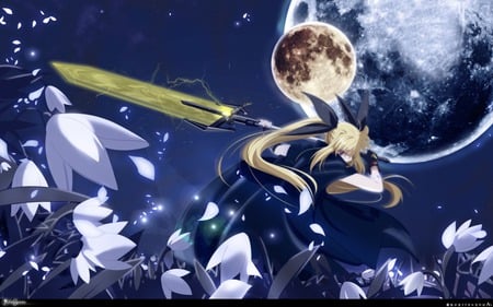 Fate Testarossa - anime, anime girl, fate, magical girl lyrical nanoha