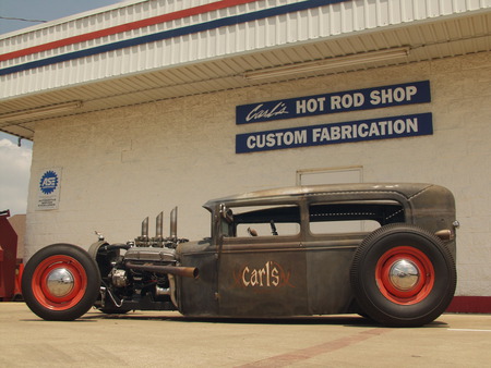 30 Ford RatRod - carb, wheels