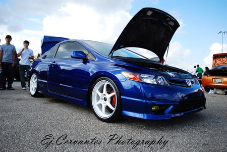 Civic Si - civic si, buddy club, fuji blue