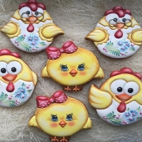 Easter Chicks Cookies