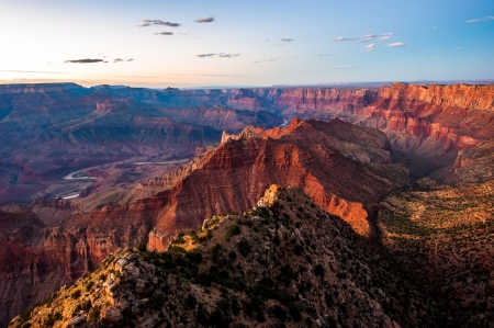 Grand Canyon - arizona, landscape, national park, mountains, usa