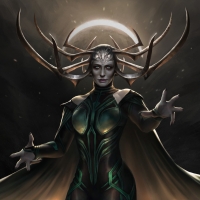 Hela the goddess of death