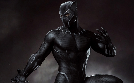 Black Panther 4k - marvel, Panther, 4k, Black