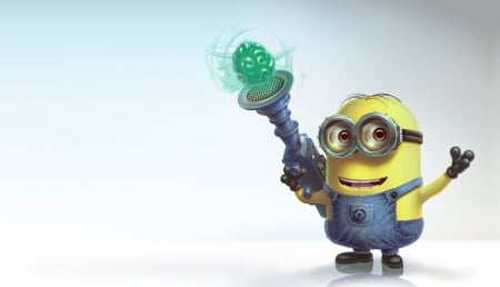 Minion - art, yellow, eric tranchefeux, minion, fantasy, despicable me