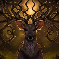 Fantasy deer