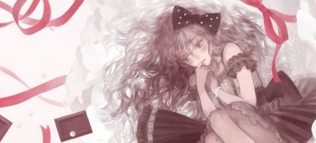 Loli - anime, kakmxxxny06, fashion, girl, chocolate, pink, lolita, manga, white, bow