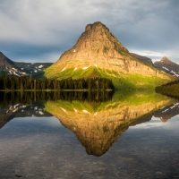 Two Medicine Lake and Sinopah Mountain