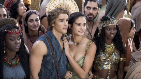 gods of egypt - woman, egypt, gods, man