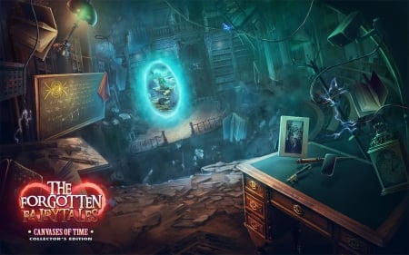 The Forgotten Fairy Tales 2 - Canvases of Time01 - fun, puzzle, hidden object, cool, video games