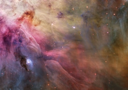 LL Ori and the Orion Nebula - space, cool, nebula, fun, stars, galaxies