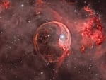 NGC 7635 The Bubble Nebula Expanding