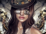 Steampunk girl