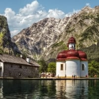 Church by Lake Koenigssee