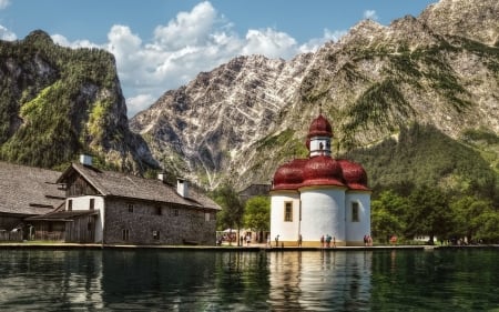 Church by Lake Koenigssee