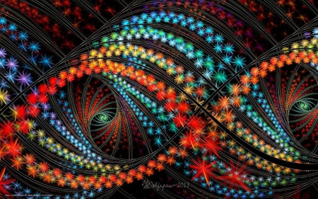 Fractal Colors - fractal, colors, abstract, digital art