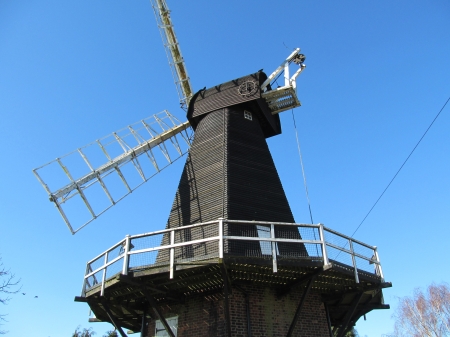 Windmill Back - meopham, uk, windmills, architecture, kent