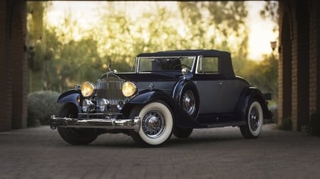 1933 Packard Twelve Coupe Roadster - 1933 Packard Twelve Coupe Roadster, desktop, windows, wallpaper