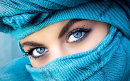 Heavenly Eyes - Heavenly, Woman, Blue, Eyes