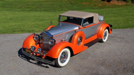 1934 PACKARD EIGHT 1101 COUPE ROADSTER - desktop, wallpaper, 1934 packard eight 1101 coupe roadster, windows