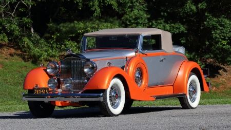 1934 PACKARD EIGHT 1101 COUPE ROADSTER - desktop, wallpaper, 1934 packard eight 1101 coupe roadster, windows