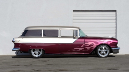 1955 PONTIAC CHIEFTAIN COLONY WAGON - desktop, wallpaper, 1955 pontiac chieftain colony wagon, windows