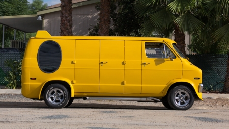 1977 DODGE CUSTOM VAN - 1977 DODGE CUSTOM VAN, desktop, windows, wallpaper