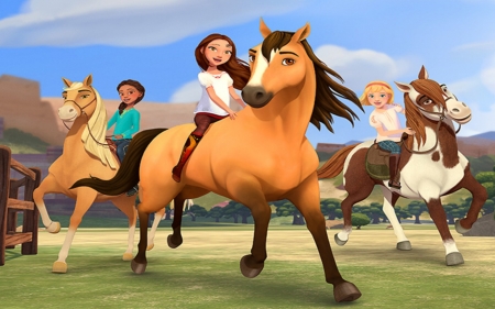 Lucky And The Unbreakable Spirit - horses, entertainment, girl, movie