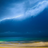 Big Thunder Above the Sea