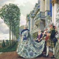 Empress Elizabeth Petrovna in Tsarskoe-Selo