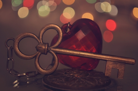 â™¥ - abstract, key, photography, red