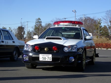 subaru impreza wrx - impreza, police, car, subaru, japanese