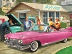 The Pink Caddy