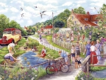 Summer by The Stream