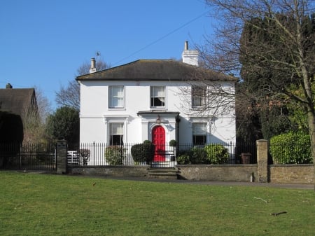 The White House - Houses, Meopham, Architecture, UK, Kent