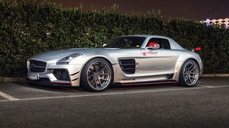 Mercedes Benz SLS AMG - wallpaper, windows, desktop, mercedes benz sls amg