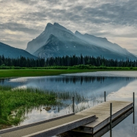 Vermilion Lakes, Banff National Park, Canada