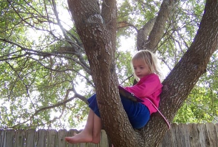 Little girl - wallpaper, bonny, childhood, leg, blonde, sit, adorable, desktopnexus, photography, feet, child, pink, comely, kid, fair, people, lovely, pure, hair, cute, beautiful, girl, belle, white, little, dainty, tree, read, face, pretty, baby, beauty, sweet, sky, sightly, nice, princess