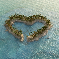 Heart island