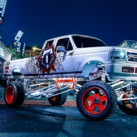 Custom lifted ford
