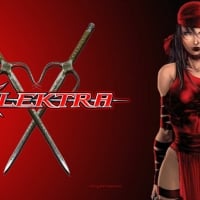 Elektra & Sai Swords wallpaper