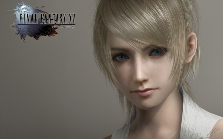 Lunafreya - fantasy, girl, blonde, lunafreya, face, luminos, final fantasy